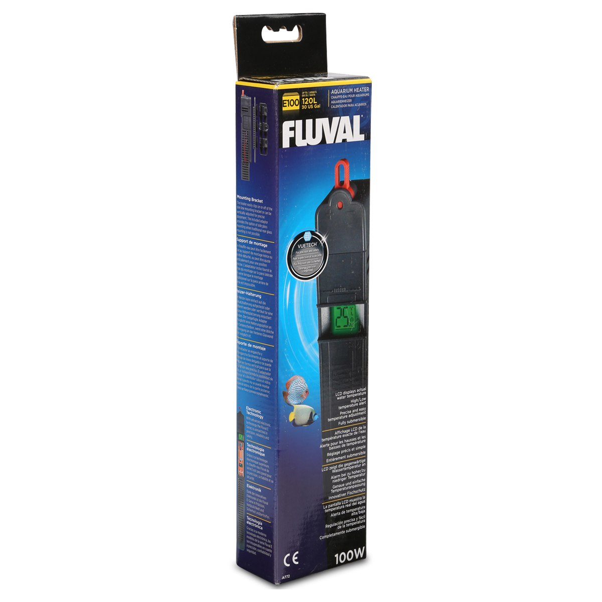 FLUVAL elektronischer Aquariumheizer VueTECH E 100