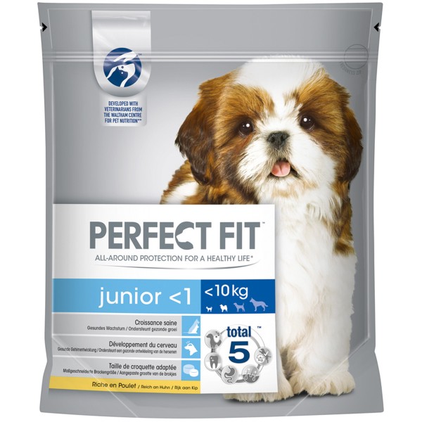 Perfect Fit Junior -1 für kleine Hunde reich an Huhn 1,4kg