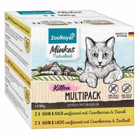 ZooRoyal Minkas Naturkost Multipack Kitten