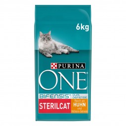 PURINA ONE BIFENSIS STERILCAT Katzenfutter trocken für sterilisierte Katzen Huhn