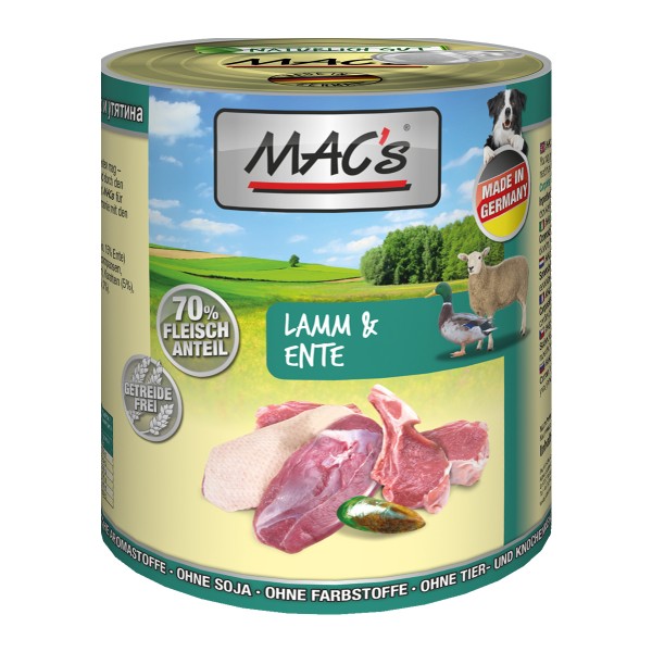MAC's Dog Lamm und Ente