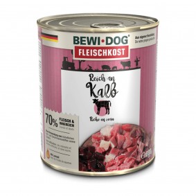 Bewi Dog Hunde-Fleischkost Reich an Kalb