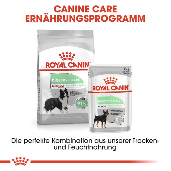 ROYAL CANIN DIGESTIVE CARE MEDIUM Trockenfutter für mittelgroße Hunde mit emfindlicher Verdauung