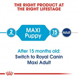 ROYAL CANIN MAXI Puppy Trockenfutter für Welpen großer Rassen