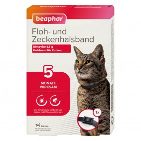 beaphar Floh- und Zeckenhalsband für Katzen